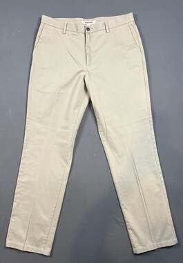 Goodthreads Straight Chino Pants Size 36x34 Beige Cotton Blend